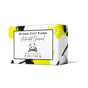 Activated Charcoal Goat Milk Soap | Stone City Farm