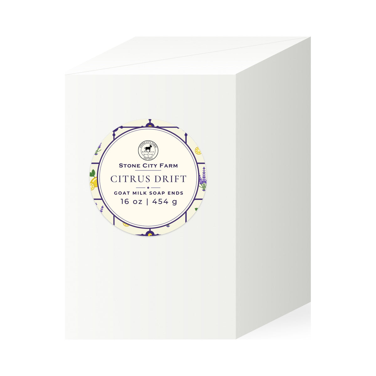 Citrus Drift 1 lb Goat Milk Soap Box | Stone City Farm