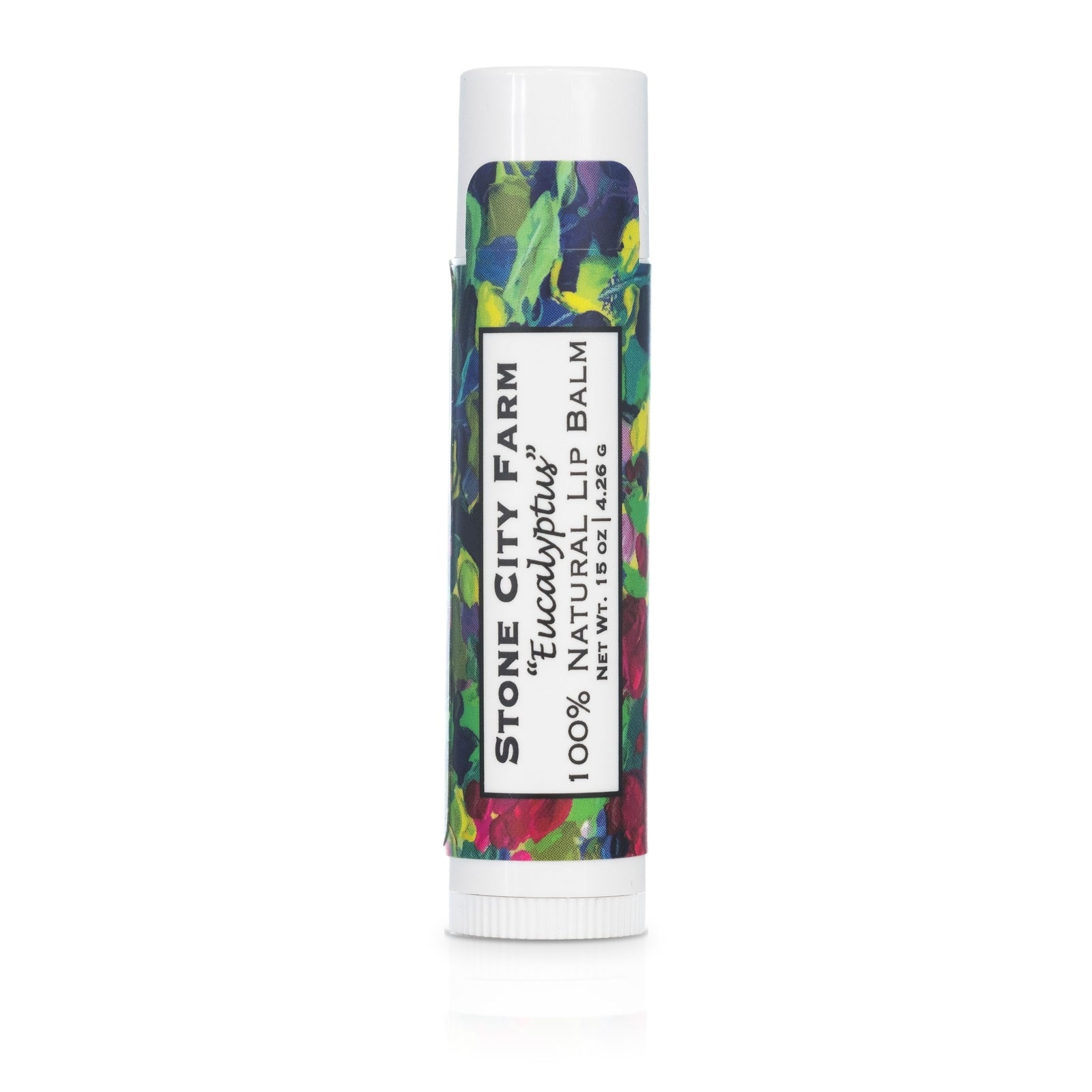 Eucalyptus Spearmint lip balm tube, 0.15 oz