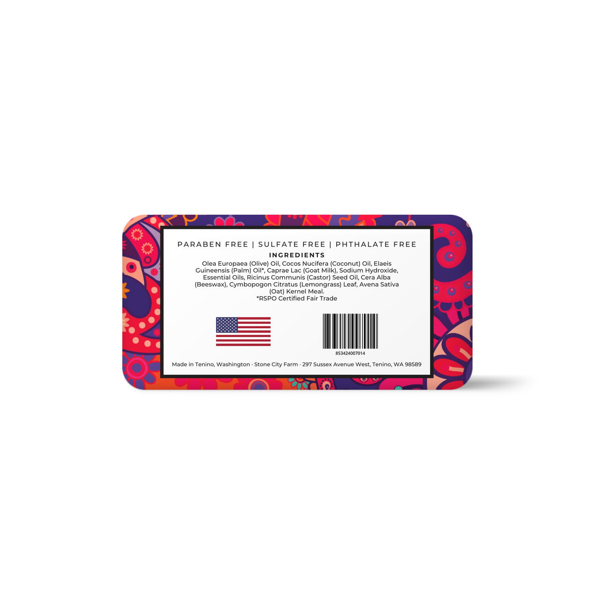 Lemongrass Goat Milk Soap Bottom | Stone City Farm