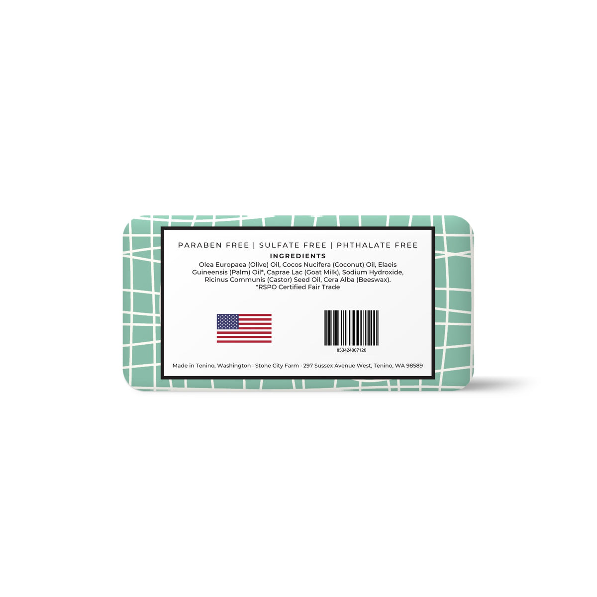 Naked Goat Milk Soap Bottom | Stone City Farm