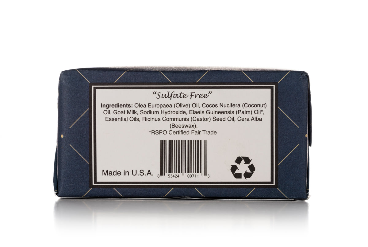 Bay goat milk soap bar