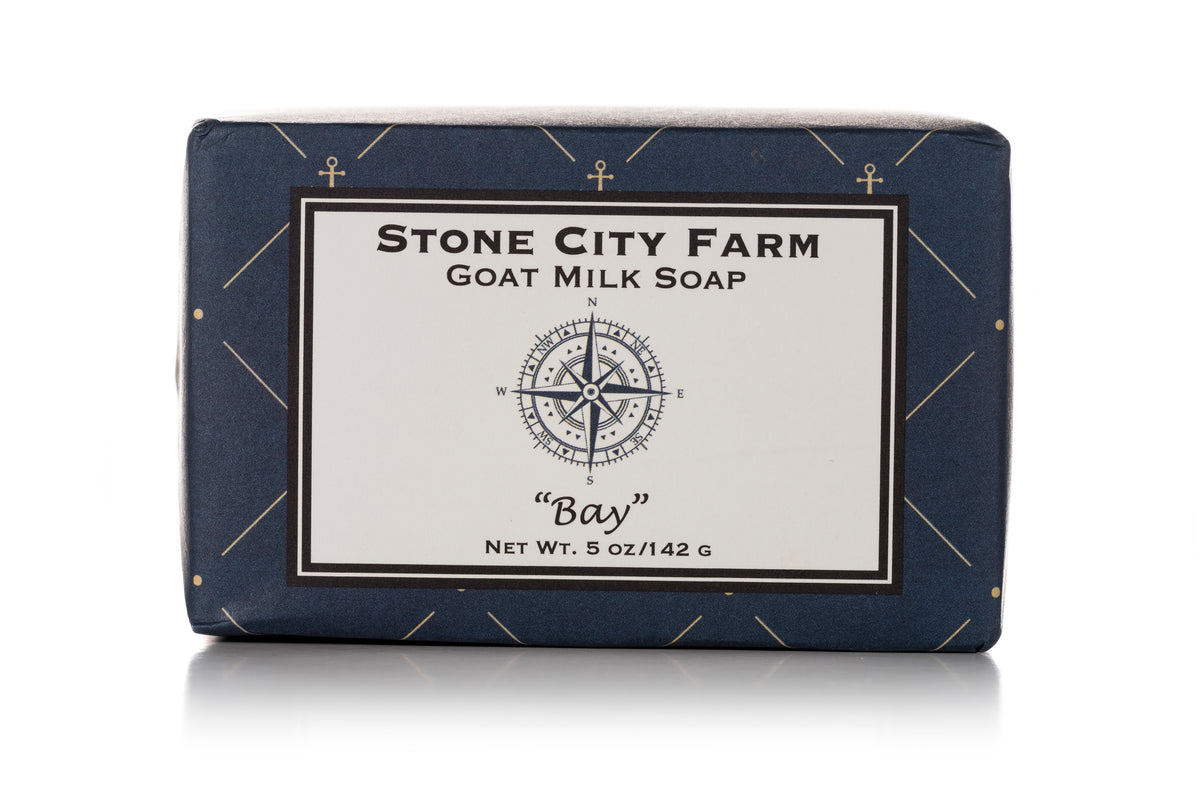 Bay goat milk soap bar
