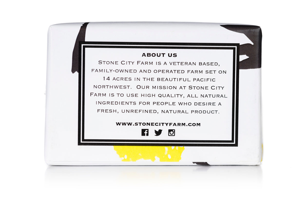 Activated Charcoal goat milk facial bar