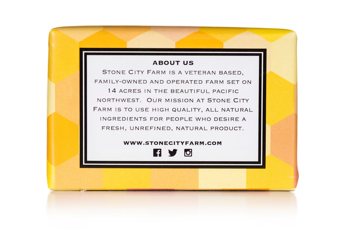Honey & Oat goat milk soap bar