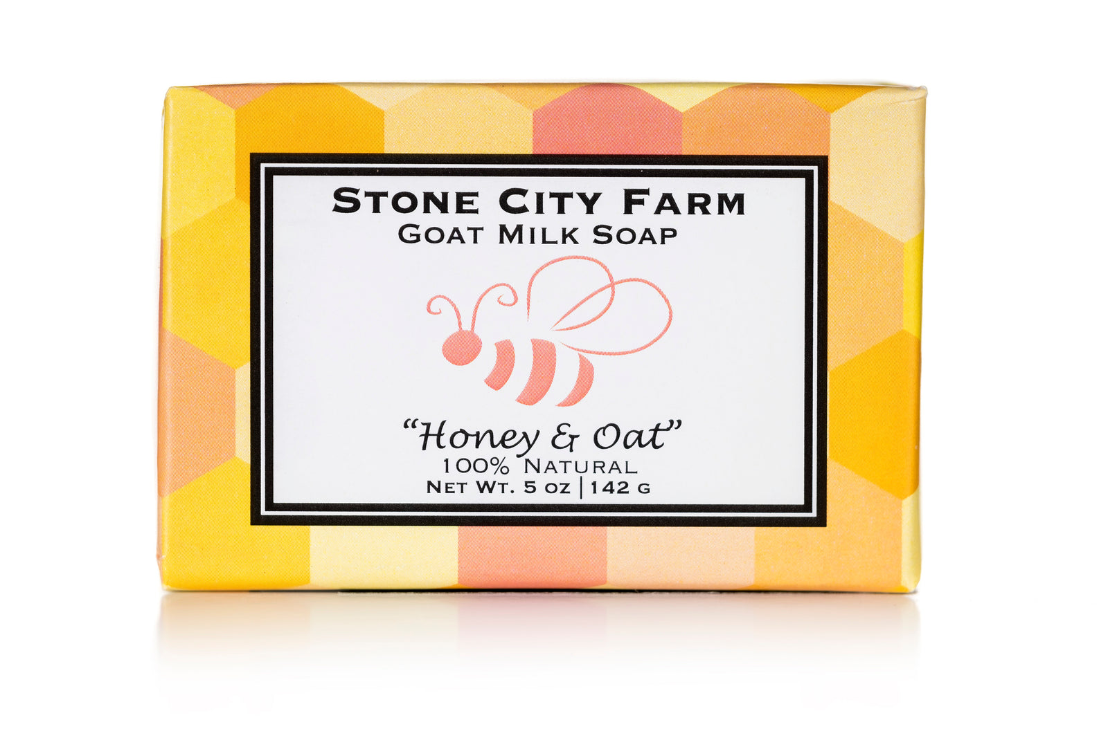 Honey & Oat goat milk soap bar