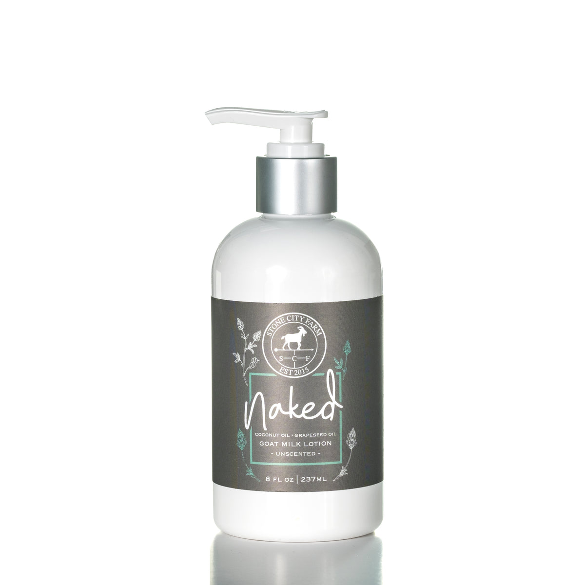 Naked unscented goat milk lotion, 8 fl oz