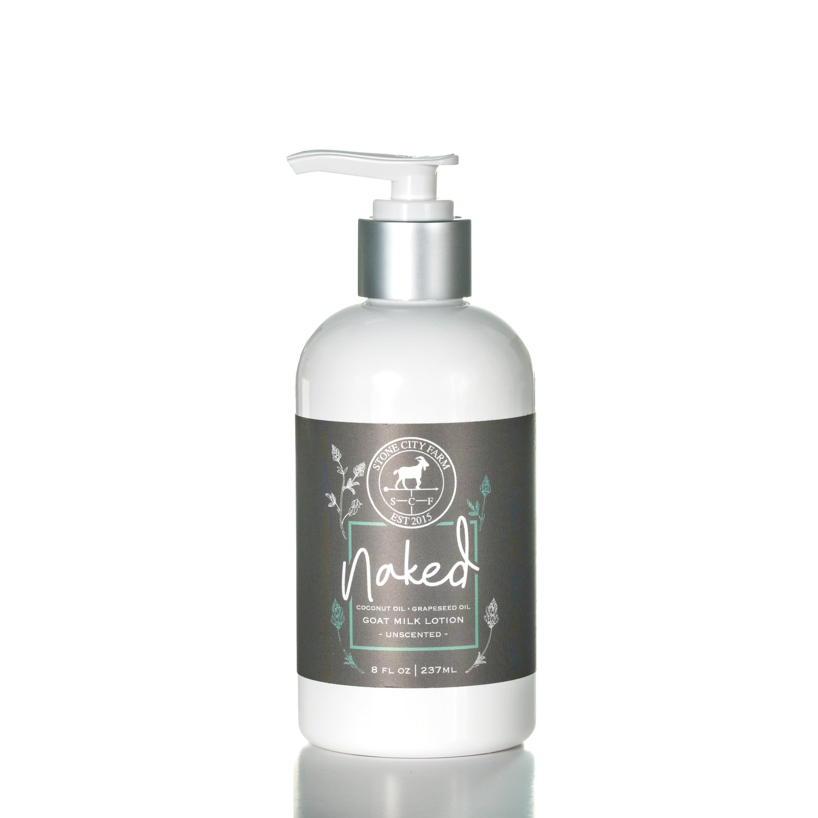 Naked unscented goat milk lotion, 8 fl oz