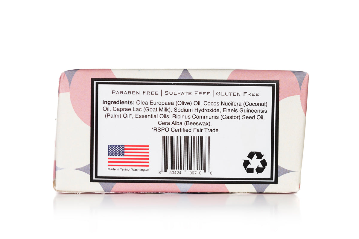 Rosemary Mint goat milk soap bar